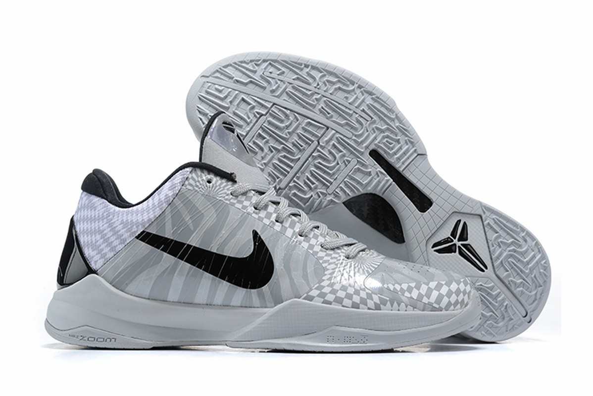 Nike Kobe 5 Men Shoes Zebra